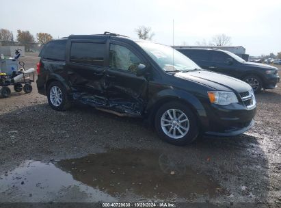 2016 DODGE GRAND CARAVAN SXT Black  flexible fuel 2C4RDGCG5GR357249 photo #1