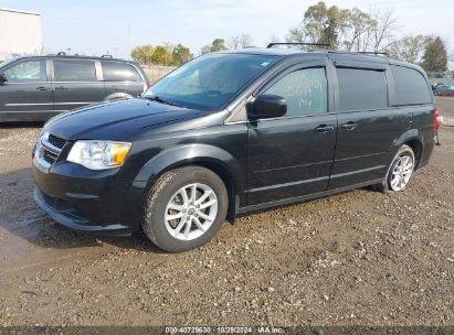 2016 DODGE GRAND CARAVAN SXT Black  flexible fuel 2C4RDGCG5GR357249 photo #3