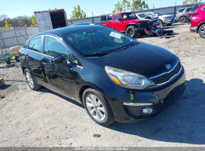 2017 KIA RIO EX Black  Gasoline KNADN4A38H6071746 photo #1