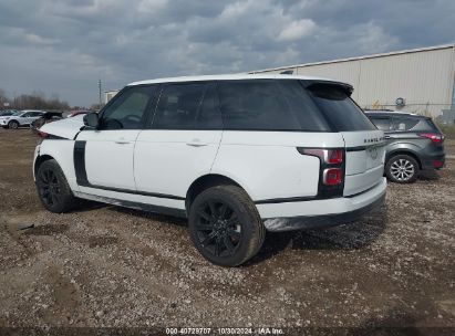 2021 LAND ROVER RANGE ROVER White  Gasoline SALGR2SUXMA440848 photo #4