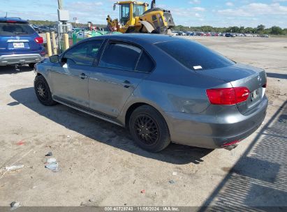 2014 VOLKSWAGEN JETTA 2.0L S Gray  Gasoline 3VW2K7AJ1EM324675 photo #4