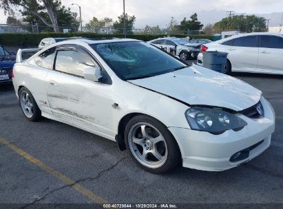 2002 ACURA RSX TYPE S White  Gasoline JH4DC53002C014515 photo #1