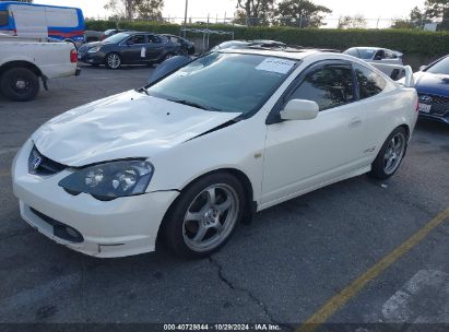 2002 ACURA RSX TYPE S White  Gasoline JH4DC53002C014515 photo #3