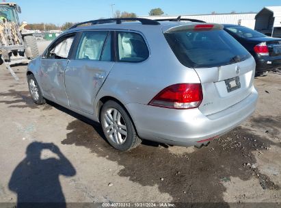 2014 VOLKSWAGEN JETTA SPORTWAGEN 2.0L TDI Silver  Diesel 3VWML7AJ5EM625732 photo #4