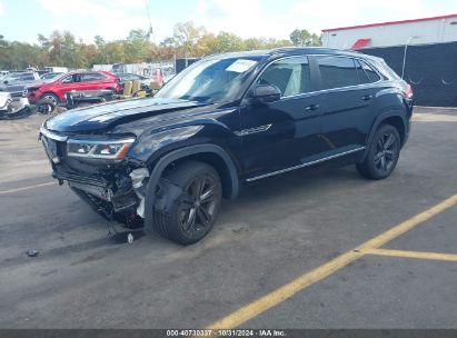 2022 VOLKSWAGEN ATLAS CROSS SPORT 3.6L V6 SEL R-LINE Black  Gasoline 1V2SE2CAXNC217697 photo #3