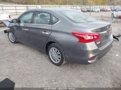 2019 NISSAN SENTRA S Gray  Gasoline 3N1AB7APXKY346278 photo #4