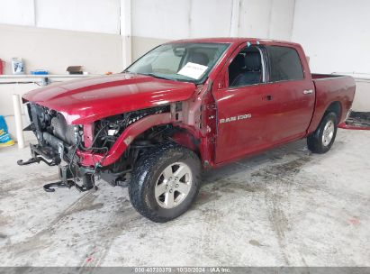 2011 RAM RAM 1500 SLT Burgundy  Gasoline 1D7RV1CT2BS545053 photo #3