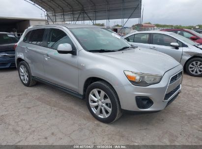 2014 MITSUBISHI OUTLANDER SPORT ES Silver  Gasoline 4A4AP3AU0EE013031 photo #1