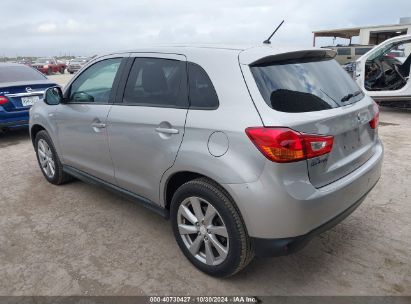 2014 MITSUBISHI OUTLANDER SPORT ES Silver  Gasoline 4A4AP3AU0EE013031 photo #4