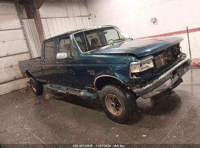 1997 FORD F-350 XL Green  Diesel 1FTJW36F1VEA37892 photo #1