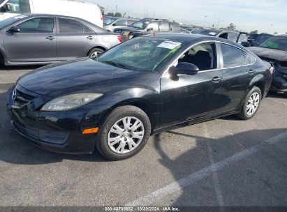 2010 MAZDA MAZDA6 I SPORT Black  Gasoline 1YVHZ8BHXA5M32491 photo #3