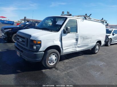 2014 FORD E-150 COMMERCIAL White  Gasoline 1FTNE1EW6EDA03169 photo #3