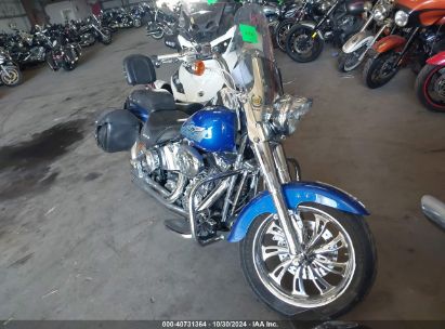 2007 HARLEY-DAVIDSON FLSTF Blue  Other 1HD1BX5197Y031895 photo #1