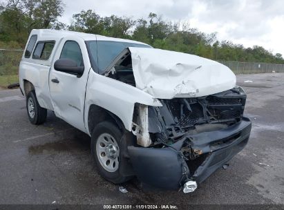 2012 CHEVROLET SILVERADO C1500 White  Gasoline 1GCNCPEXXCZ195455 photo #1