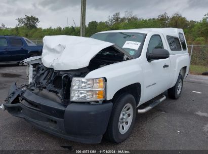 2012 CHEVROLET SILVERADO C1500 White  Gasoline 1GCNCPEXXCZ195455 photo #3