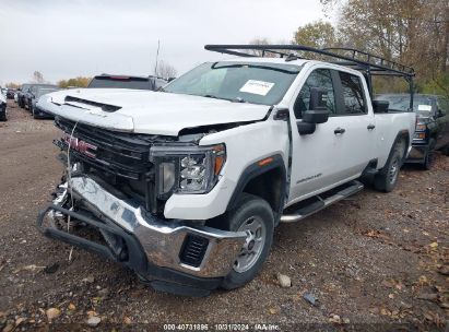 2022 GMC SIERRA 2500HD 2WD  LONG BED PRO   Gasoline 1GT48LE75NF289236 photo #3