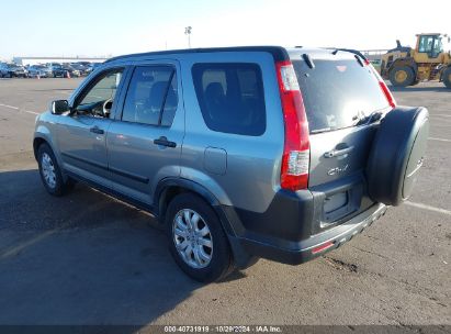 2006 HONDA CR-V EX Light Blue  Gasoline JHLRD78806C008043 photo #4