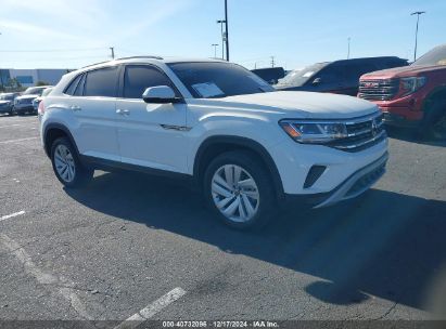 2022 VOLKSWAGEN ATLAS CROSS SPORT 3.6L V6 SE W/TECHNOLOGY White  Gasoline 1V2JE2CA7NC208516 photo #1