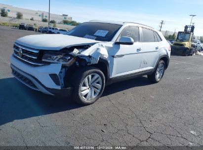 2022 VOLKSWAGEN ATLAS CROSS SPORT 3.6L V6 SE W/TECHNOLOGY White  Gasoline 1V2JE2CA7NC208516 photo #3