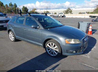 2009 AUDI A3 2.0T Gray  Gasoline WAUHE78P59A065204 photo #1