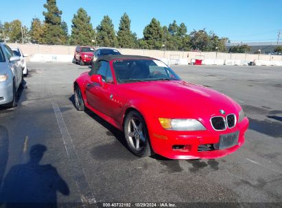 1998 BMW Z3 2.8 Red  Gasoline 4USCJ332XWLB63056 photo #1