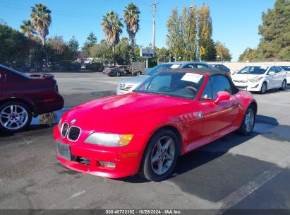 1998 BMW Z3 2.8 Red  Gasoline 4USCJ332XWLB63056 photo #3