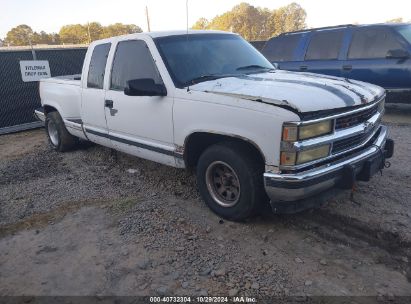 1996 CHEVROLET GMT-400 C1500 White  Gasoline 2GCEC19R3T1217166 photo #1