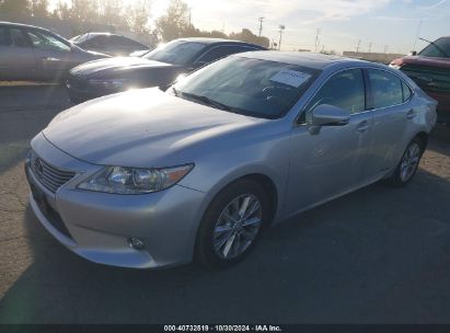 2015 LEXUS ES 300H Silver  Hybrid JTHBW1GG4F2084190 photo #3