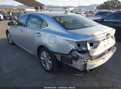 2015 LEXUS ES 300H Silver  Hybrid JTHBW1GG4F2084190 photo #4