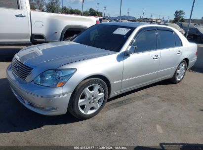 2004 LEXUS LS 430 BASE (A6) Gray  gas JTHBN36F040147222 photo #3