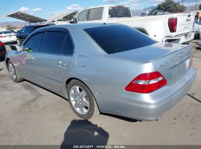 2004 LEXUS LS 430 BASE (A6) Gray  gas JTHBN36F040147222 photo #4