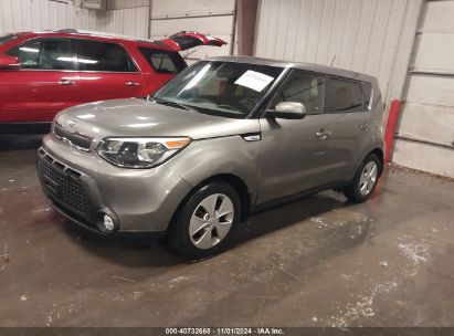 2015 KIA SOUL Gray  Gasoline KNDJN2A28F7189580 photo #3