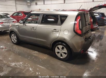 2015 KIA SOUL Gray  Gasoline KNDJN2A28F7189580 photo #4