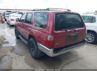 1996 TOYOTA 4RUNNER SR5 Burgundy  Gasoline JT3GN86R2T0004712 photo #4