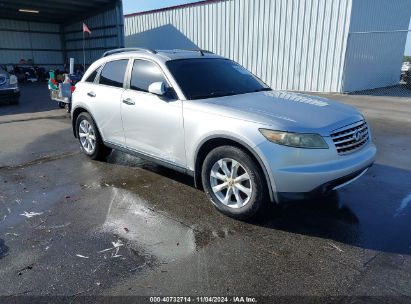 2006 INFINITI FX35 Silver  Gasoline JNRAS08U56X105123 photo #1