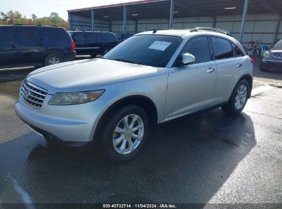 2006 INFINITI FX35 Silver  Gasoline JNRAS08U56X105123 photo #3