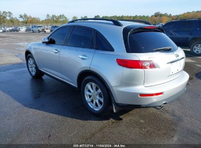 2006 INFINITI FX35 Silver  Gasoline JNRAS08U56X105123 photo #4