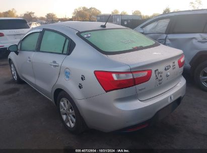 2012 KIA RIO EX Silver  Gasoline KNADN4A34C6056427 photo #4