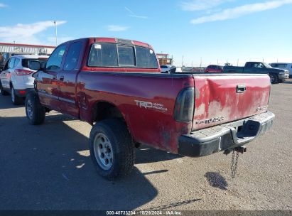 2001 TOYOTA TUNDRA LTD V8 Red  Gasoline 5TBBT48121S159128 photo #4