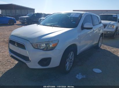 2013 MITSUBISHI OUTLANDER SPORT ES White  Gasoline 4A4AP3AU6DE019009 photo #3