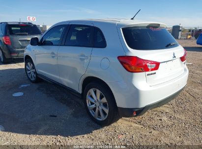 2013 MITSUBISHI OUTLANDER SPORT ES White  Gasoline 4A4AP3AU6DE019009 photo #4