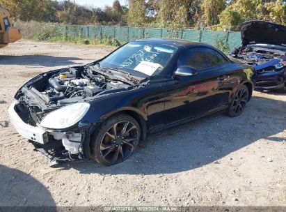 2003 LEXUS SC 430 Black  Gasoline JTHFN48Y230039009 photo #3