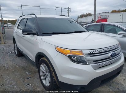 2014 FORD EXPLORER XLT White  Gasoline 1FM5K7D81EGB99658 photo #1