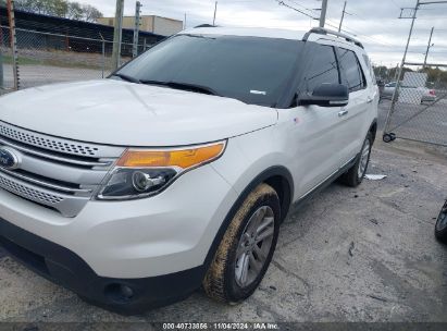 2014 FORD EXPLORER XLT White  Gasoline 1FM5K7D81EGB99658 photo #3