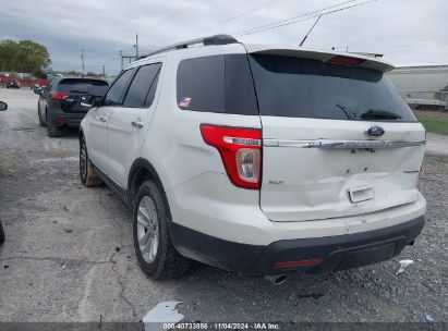 2014 FORD EXPLORER XLT White  Gasoline 1FM5K7D81EGB99658 photo #4