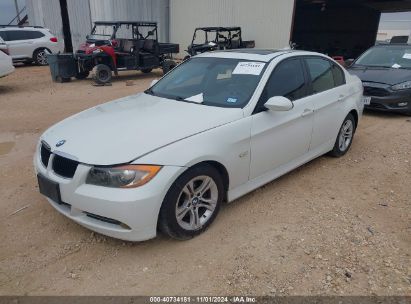 2008 BMW 328I White  Gasoline WBAVA37578NL44409 photo #3