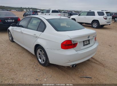 2008 BMW 328I White  Gasoline WBAVA37578NL44409 photo #4