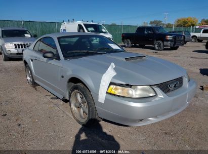 2002 FORD MUSTANG GT Silver  Gasoline 1FAFP42X52F130143 photo #1