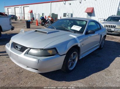 2002 FORD MUSTANG GT Silver  Gasoline 1FAFP42X52F130143 photo #3