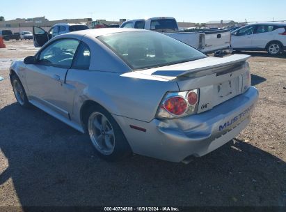 2002 FORD MUSTANG GT Silver  Gasoline 1FAFP42X52F130143 photo #4